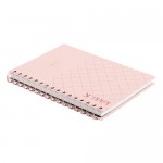 Sổ tay ghi chép lò xo màu hồng ngọt ngào 