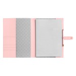 SỔ PLANNER BÌA DA DẬP HOẠT TIẾT CAO CẤP MÀU HỒNG NGỌT NGÀO 