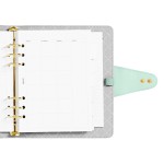 A5 LEATHER PERSONAL PLANNER SEAFOAM: SIGNATURE EDITION