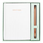 GRATITUDE JOURNAL GIFT SET WHITE: KINDNESS