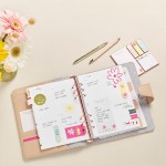 A5 LEATHER PERSONAL PLANNER HAZELNUT: SIGNATURE EDITION