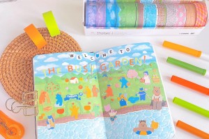 HƯỚNG DẪN TRANG TRÍ SỔ TAY BẰNG WASHI TAPE 