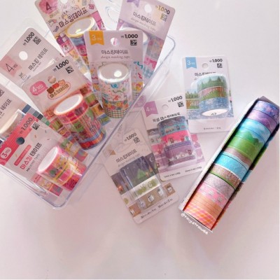 SET GIFT WASHI TAPE DAISO PHIÊN BẢN MÙA ĐÔNG