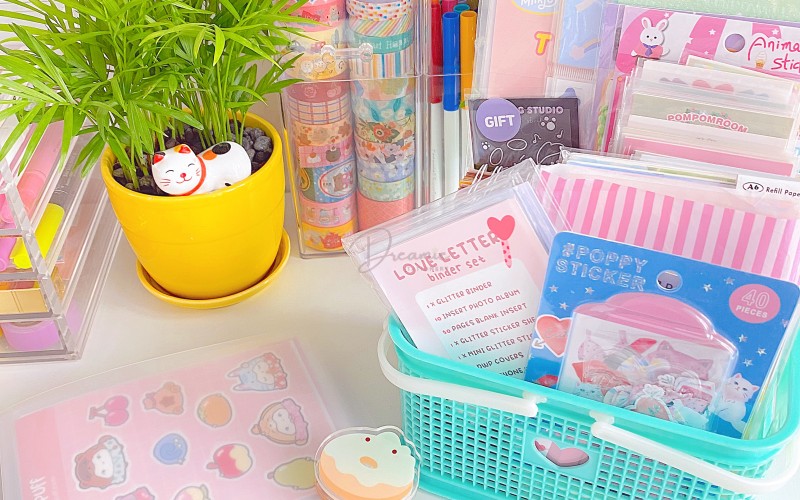 NHỮNG DỤNG CỤ KHÔNG THỂ THIẾU KHI TRANG TRÍ SỔ TAY | DREAMIE REVIEW