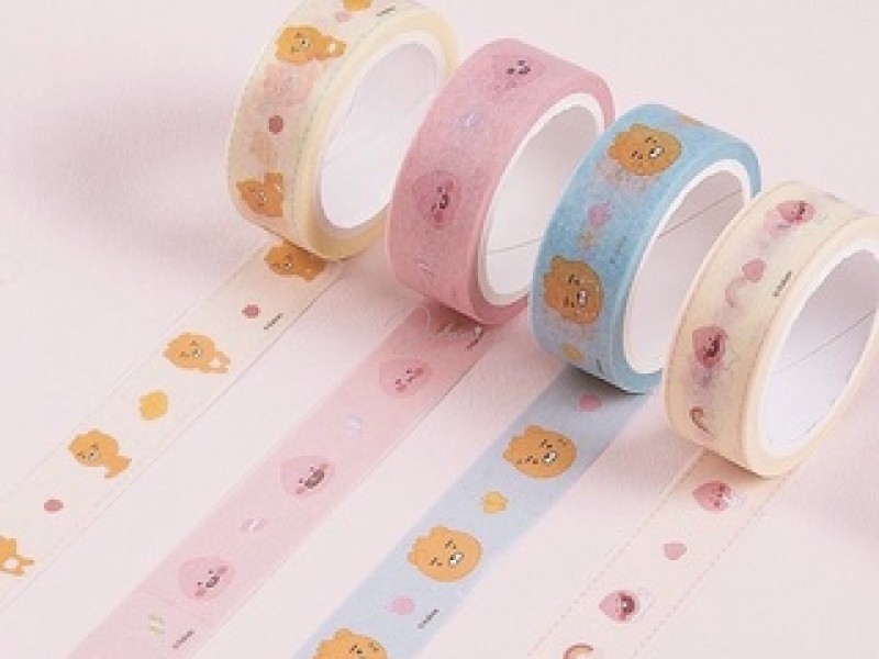 SET WASHI TAPE KAKAO FRIENDS X DAISO HÀN QUỐC