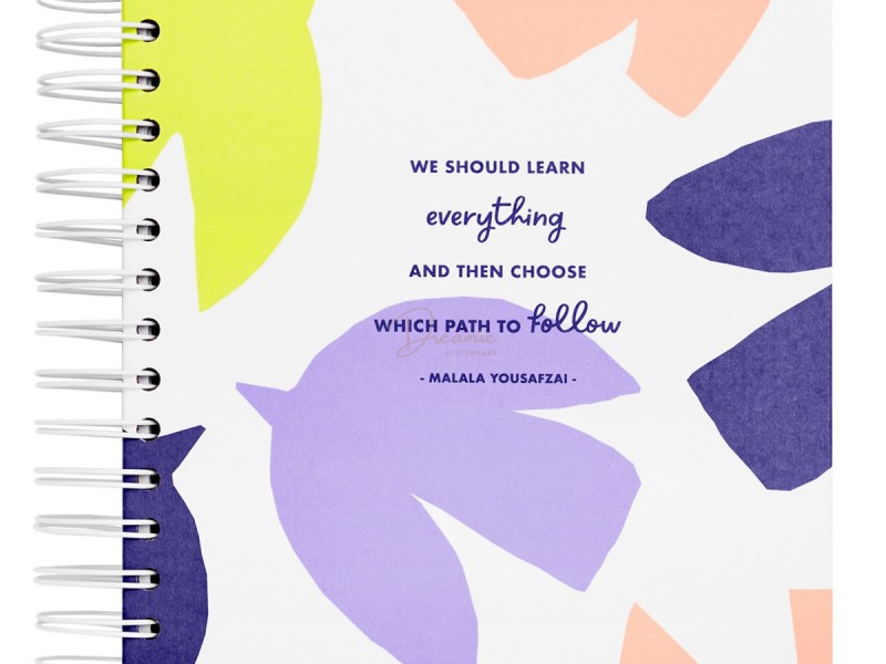 SỔ KẾ HOẠCH STUDY PLANNER  A5 160 TRANG LÒ XO KÉP