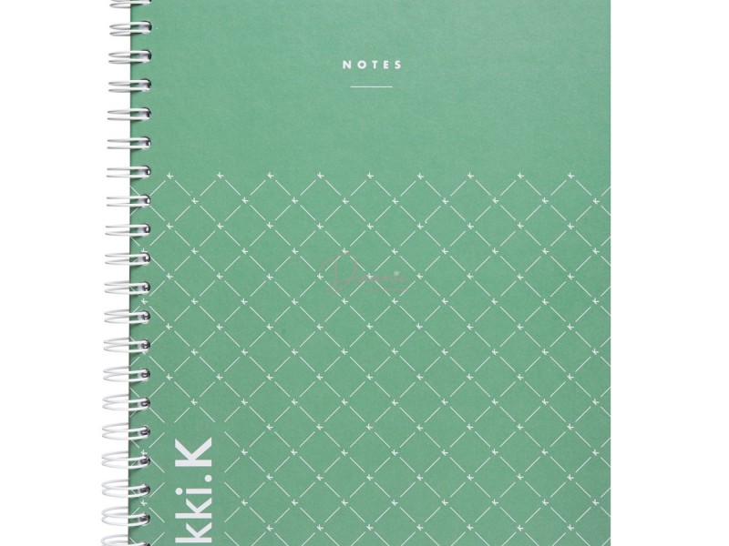 Sổ lò xo đa zi năng màu xanh rêu cá tính | Phiên bản giới hạn 