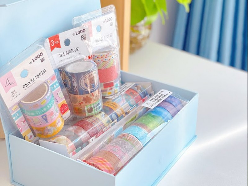 SET GIFT WASHI TAPE DAISO PHIÊN BẢN MÙA ĐÔNG