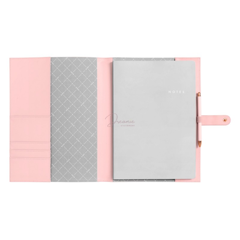 SỔ PLANNER BÌA DA DẬP HOẠT TIẾT CAO CẤP MÀU HỒNG NGỌT NGÀO 