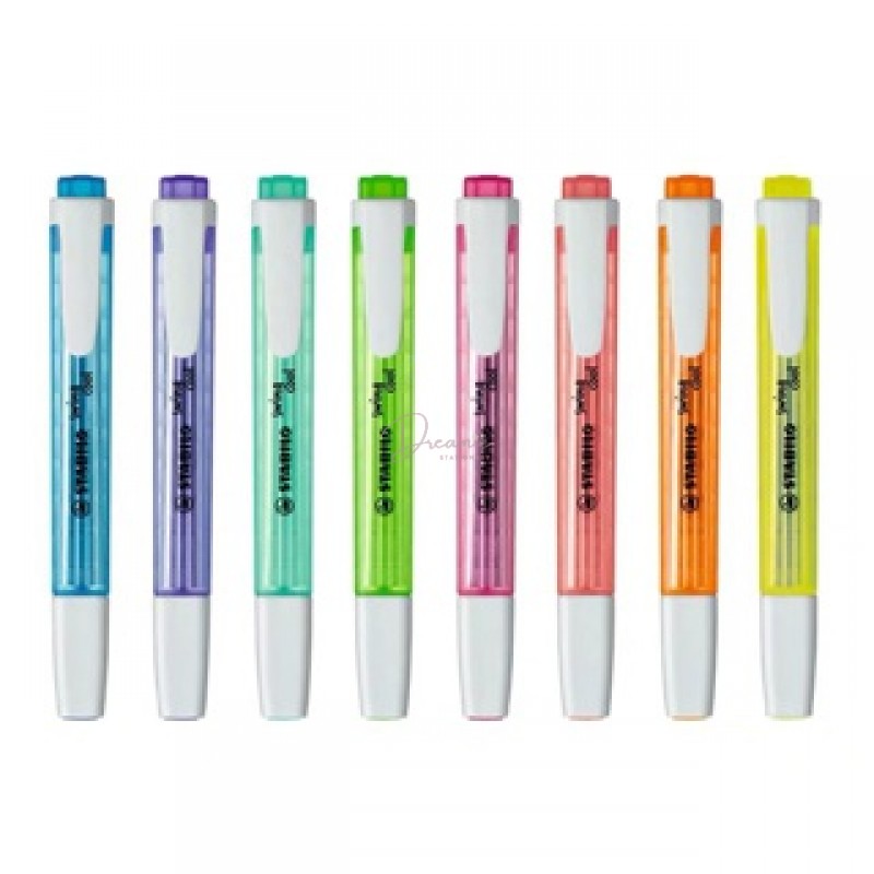 BỘ BÚT DẠ QUANG STABILO SWING COOL PASTEL