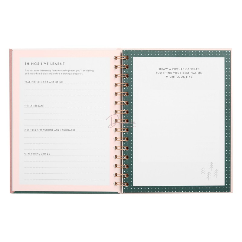 SPIRAL ADVENTURE JOURNAL BLUSH: OUT OF OFFICE