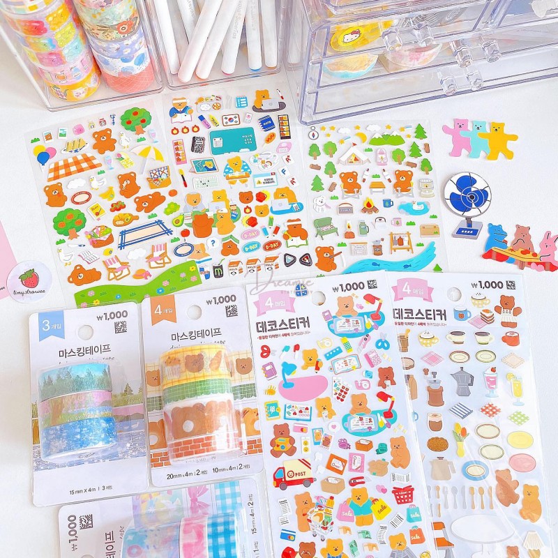 SEASHELL LUXE STICKER KIT
