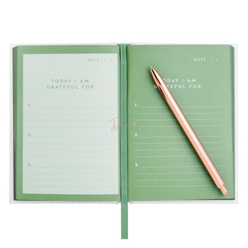 GRATITUDE JOURNAL GIFT SET WHITE: KINDNESS