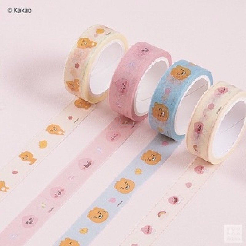 SET WASHI TAPE KAKAO FRIENDS X DAISO HÀN QUỐC (copied)