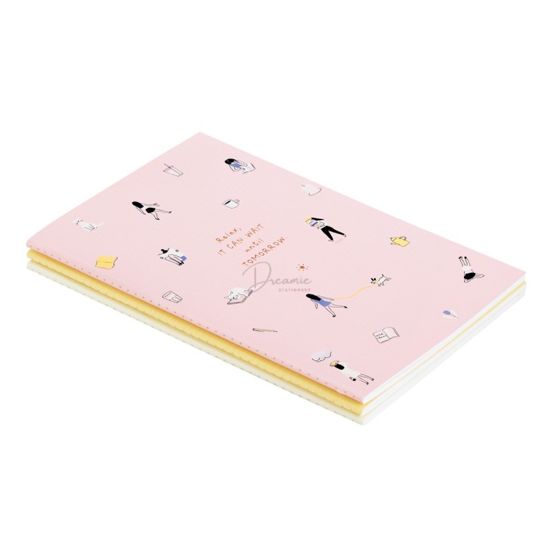 SET 5 quyển vở ghi chép hình hoạt hình dễ thương