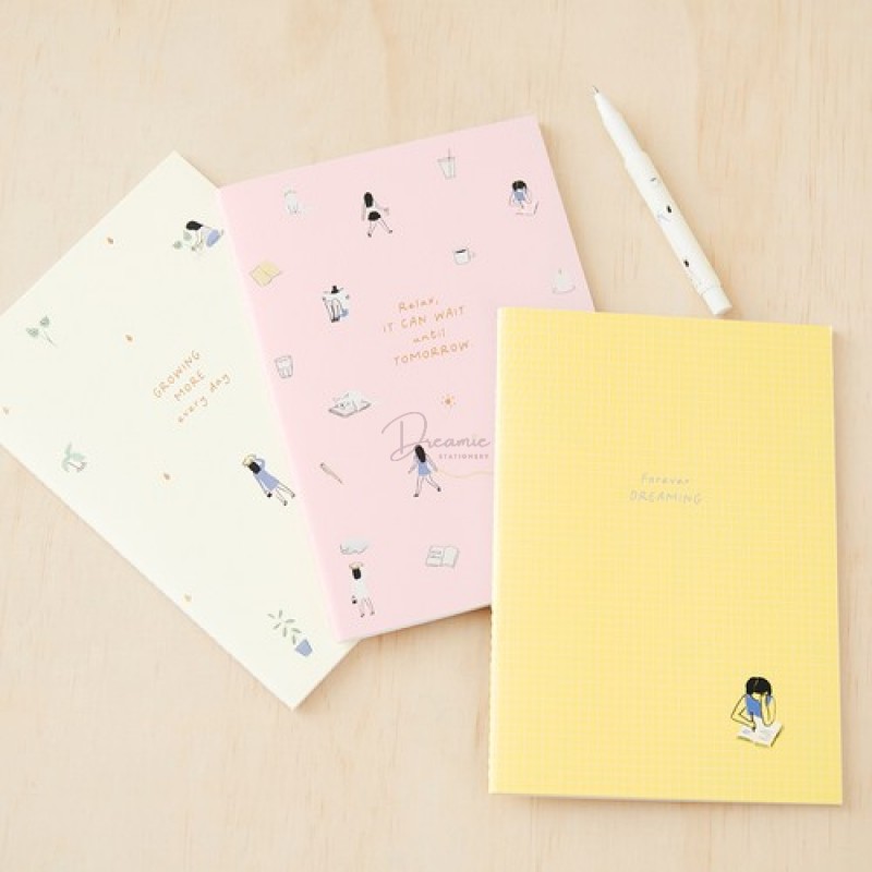 SET 5 quyển vở ghi chép hình hoạt hình dễ thương