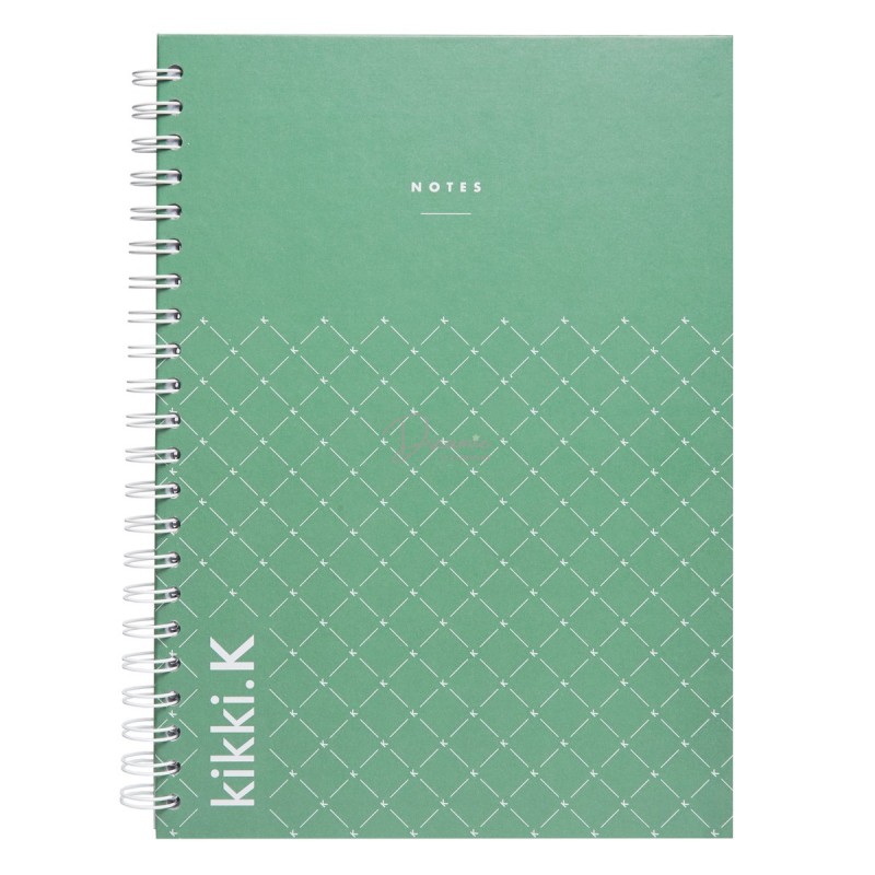 Sổ lò xo đa zi năng màu xanh rêu cá tính | Phiên bản giới hạn 