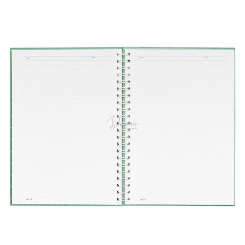 Sổ lò xo đa zi năng màu xanh rêu cá tính | Phiên bản giới hạn 